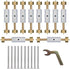 Eagles Cassette Repair Device, 86 Type Universal Cassette Repairer with 10 Screws Tools, Sturdy Switch and Socket
