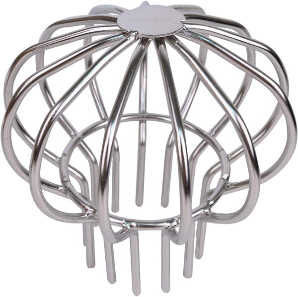 Baitaihem 304 Stainless Steel Drain Cover, Anti-Blocking Line Cap, Gutter Protector Cleaner Tool, 3 Inch