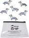 Dog Dachshund Shaped Paper Clips Style #2 Great for Collectors or Pet Lovers (Black Refill Bag)