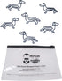 Dog Dachshund Shaped Paper Clips Style #2 Great for Collectors or Pet Lovers (Black Refill Bag)