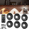 Rechargeable Puck Lights with Remote, Black 2400mAh Battery Touch Light, Magnetic Tap