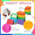 550 4 2.8 Inch Uiifan Pcs Colorful Window Gift Card Envelopes x Gift Card Sleeves Credit Size with Heart Shaped Clasp