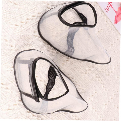 3pairs Beavorty Shoe Covers for Hair Salon Barber Accessories Rainproof Toe Protectors Small Hairdressing Protection