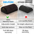 Premium Under Desk Footrest, Ergonomic Memory Foam Foot Rest for Home, Office, Gaming Chair, Back Pain Relief