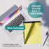 Legal Pads 8.5 x 11, 3 Pack Yellow Note Pads, Wide Ruled Notepads, 30 Sheets Per Notepad for School Office