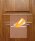 Mail Catcher Bag for Mail Slots, Efficient Letter Cage Door Bag, Reduces Drafts for Home Office and Garage Doors (Tan)