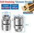 Self-Draining Vacuum Breaker, 1-1/16" Female Fine Thread, No Lead Brass Hose Bib Vacuum Breaker
