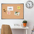 VIZ-PRO Cork Bulletin Board 36 X 24 Inches, Cork Notice Board with Black Aluminium Frame