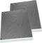 Redcats Jumbo Self-Seal Poly Mailer Bags 22x28 Inch 2 Pack Silver, 2.5 Mil