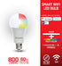 A19 Bulbs 2 Pack XTREME Energizer Connect Smart LED White & Multi-Color RGB Light with Voice Control and Remote Access