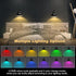 Merlight Dimmable Timer13 Wall Sconces Battery Operated Rechargeable Wall Lights with Remote Control Auto Colorfuls