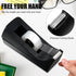 Thenshop 6 Pcs Desk Staplers Tape Dispensers Set, Black Staplers for Office, Includes Standard Staples and Tape Holder