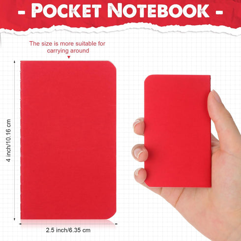 Harloon 100 Pcs Mini Notebooks, Bulk Employee Appreciation Gifts, Small Pocket Journals