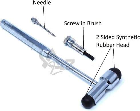 Hammer (A2ZSCILAB Hammer) Neurological Diagnostic Percussion Reflex Instruments Brand) (Buck