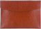 Enyuwlcm PU Leather A4 File Folder - Document Holder Envelope Case with Snap Closure for Receipt, Brown