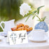 50Pcs FYSUIMU Funeral Thank You Card Cross Flower Sympathy Boxed Thank You Card with Sticker Envelope Blue Floral