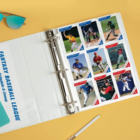 Avery Durable View 3 Ring Binder - 3 Inch Slant Rings, 4 White Binders (17030)