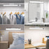 3W 3 120 Closet, Ferswe Rechargeable Light Bar, Touch Adjustable Colors, LED Mirror Lights, Magnetic for Cabinets