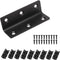 L Bracket, Heavy Duty Corner Brace, 10 Pack 3.2" Metal Shelf Bracket