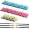 EEEkit 100pcs Heat Shrink Bullet Connectors, Female & Male Bullet Butt Crimp Terminals Assortment Kit for Automotive