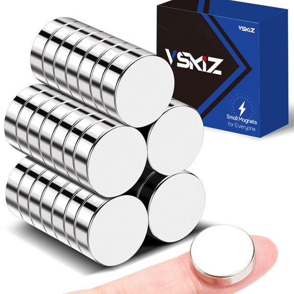 35 Pcs Strong Neodymium Magnets, Tiny Small Round Magnets for Whiteboard, Heavy Duty Rare Earth Magnets for Crafts and