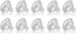 Simba Lighting Halogen MR16 20W 12V Light Bulbs (10 Pack) for Landscape, Track Lights, Fiber Optics, Desk Lamps, BAB C