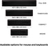 HyperX Anti-Slip Cooling Gel Memory Foam Wrist Rest in Classic Black