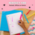 Yoobi 2 Inch Binder Set, 3-Ring Binders with 2 Pockets, 4 Pack, Holds up to 500 Sheets, Perfect for School or Office