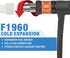 IWISS 1-in PEX Expansion Ring, ProPEX F1960 Style for Potable Water Distribution, 25 Pack