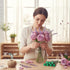 Grevosea 30 5.71 Inch PCS Floral Water Tubes for Flowers, Green Floral Water Tubes, Flower Stem Vials with Caps Plastic