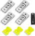 XW 7-Pack Razor Scraper Set, 4 PCS All-Metal Razor Blade Scrapers and