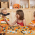 FOIMAS 80pcs Halloween Erasers - Pumpkin Ghost Skull Rubber Erasers for Trick or Treat Goodie Bags