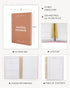 Lamare A5 Meeting Notebook for Work Organization, 220 Pages, Note Taking Planner for 100+ Meetings, 8.5x6”
