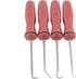 Genius Tools PK-AHP4 4 Piece Miniature Picks Set