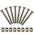 STFRBTH M8 x 90mm Hex Socket Barrel Bolt Set, Zinc Plated Furniture Connector
