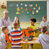 HOWAF 32pcs Welcome Back to School Decorations - Cutouts for First Day of School Party Supplies and Classroom