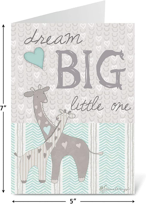 Current Heartfelt Baby Congratulations Greeting Cards, 8 Pack, New Baby Congrats Welcome