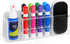 8-Slot Strong Magnetic Dry Erase Marker Holder for Whiteboard, Acrylic Pen Organizer with Glass and Wall Mount