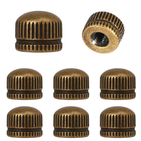 Zelphvt M4 Screw Caps for Light Fixture 8 Pcs Threaded Cap Nuts Ceiling