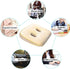 ZWDYY Car,Pink,40 35 7cm Office Cushion for Butt and Back,Beautiful Buttocks Cushion Orthopedic Seat Cushion Memory