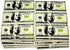 Realistic Looking $100 Bill Erasers (36 Pack), Almost 3" x 1.25" Rubber for School Student Incentive
