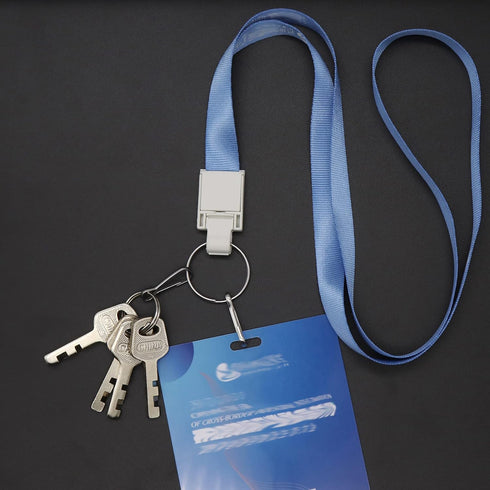 LYECUN 100 Pcs 304 Stainless Steel Spring Snap Hooks, Small Spring Clips for ID Card, Key Chain, 1 Inch (25mm)