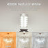 G9 Bulb Dimmable 4000K 10 Pack, T4 G9 4W 40 120V 400 360Beam G9 Bulbs Sailstar LED Natural Daylight Replacement