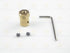CHANCS 2 Pieces 2mm Motor Flexible Coupling Coupler Connector for Car Wheels Tires Shaft Accessories