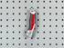 Triton Products 51013 LocHook 1/2-Inch Single Rod 30-Degree Bend Zinc Plated Steel Pegboard Hook, 5-Pack, Silver