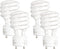 KOR (Pack of 4) 23 Watt Mini Spiral - GU24 Base -
