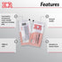 24 Pack Ever Ready First Aid Lubricating Jelly