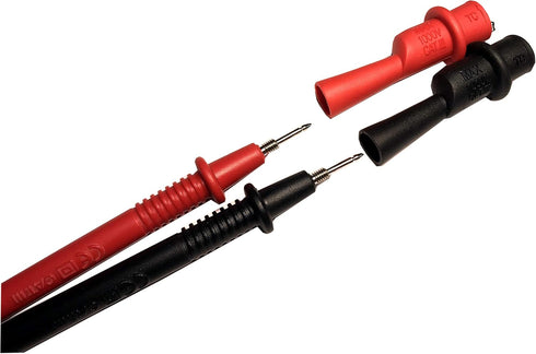 ES Electronic Specialties 629 Test Lead with Screw-Off Alligator Clip, Red/Black