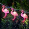 Summer Themed Pink Flamingo String Lights, 8.5Ft Tropical Beach Flamingo Decor Lights,