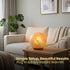 SAF Naturals 6 Inch Dimmer Himalayan Natural Salt Lamp, Globe Shape, Diameter, with Cable